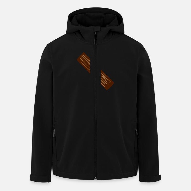 Plank - Recycelte Männer Softshell-Jacke von Stanley/Stella - Schwarz