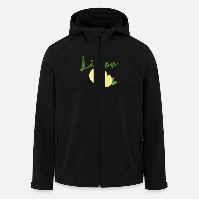 Limon - Recycelte Männer Softshell-Jacke Discoverer von Stanley/Stella - Schwarz