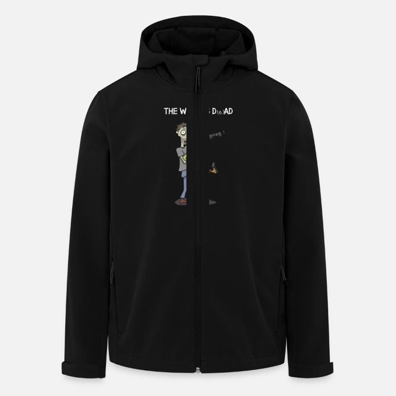 DAD - Recycelte Männer Softshell-Jacke von Stanley/Stella - Schwarz