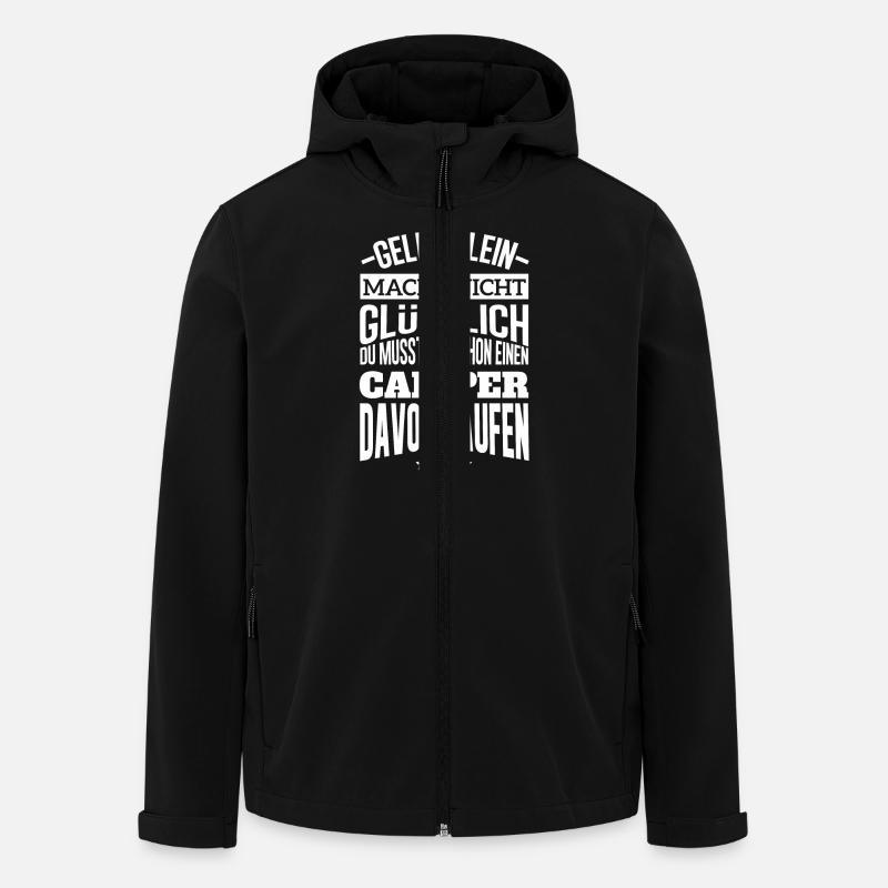 Camper kaufen Shirt - Recycelte Männer Softshell-Jacke von Stanley/Stella - Schwarz