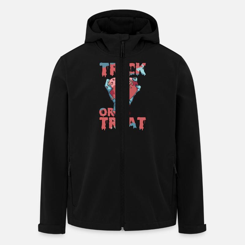 Trick or Treat - Men’s Recycled Softshell Jacket by Stanley/Stella - black