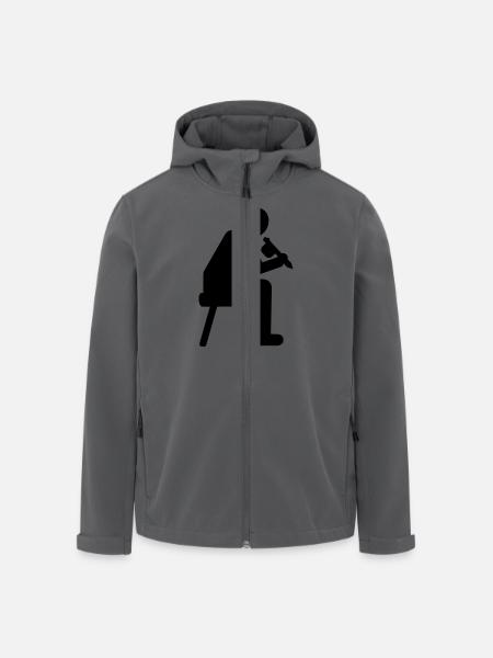 Tattoo artist - Men’s Recycled Softshell Jacket by Stanley/Stella - black
