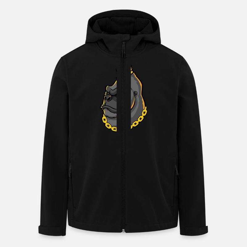 Unicorn - Recycelte Männer Softshell-Jacke von Stanley/Stella - Schwarz