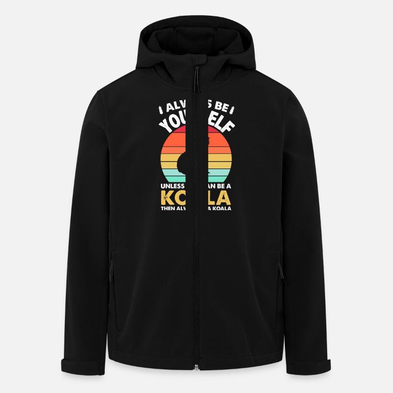 Koala - Men’s Recycled Softshell Jacket by Stanley/Stella - black