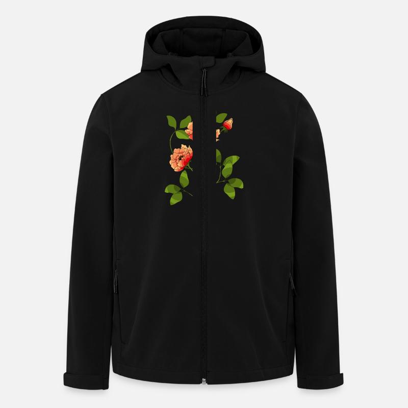 Fleur - Veste softshell homme en polyester recyclé Stanley/Stella - noir