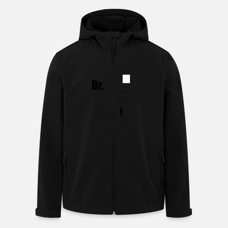 dr_house_ii - Recycelte Männer Softshell-Jacke von Stanley/Stella - Schwarz