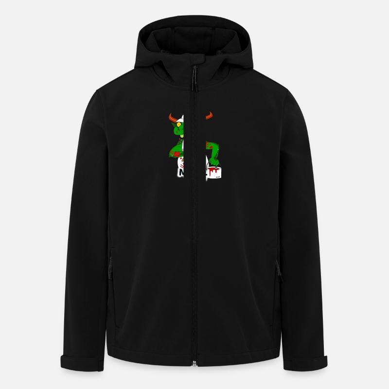 Maler - Recycelte Männer Softshell-Jacke von Stanley/Stella - Schwarz