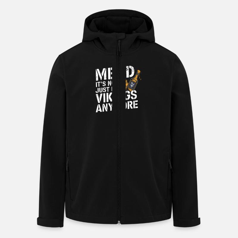 Hydromel – La boisson culte redécouverte - Veste softshell homme en polyester recyclé Stanley/Stella - noir