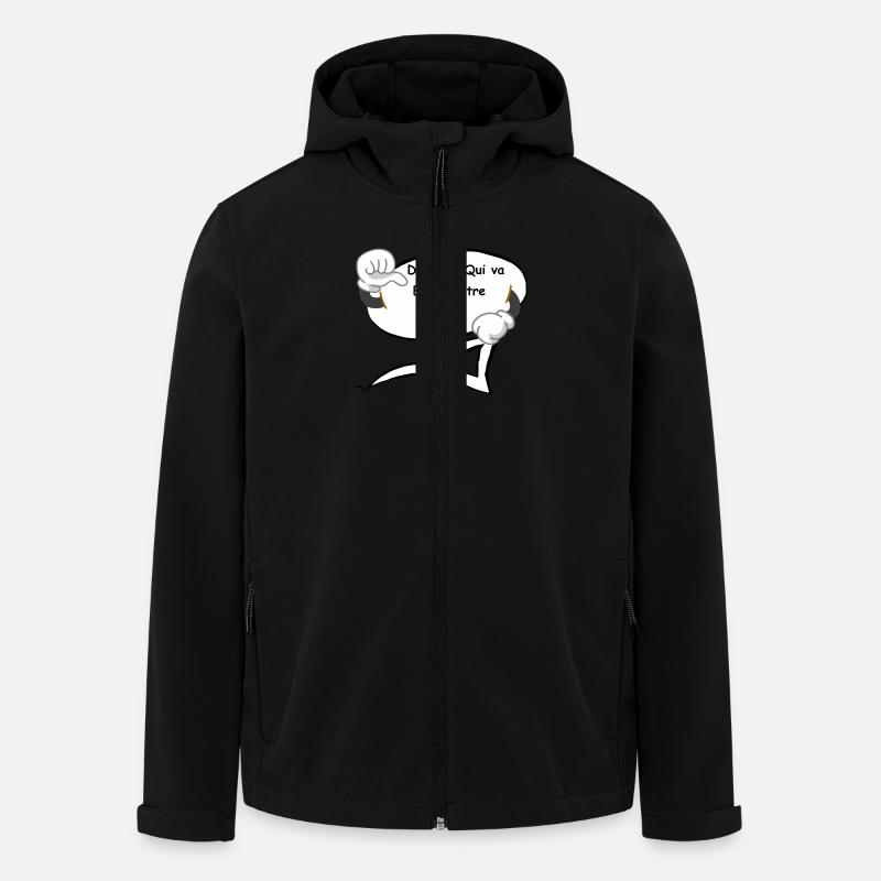 Encore Papi - Veste softshell homme en polyester recyclé Stanley/Stella - noir