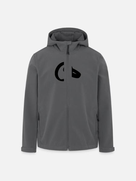 Wedding Rings | Eheringe - Recycelte Männer Softshell-Jacke von Stanley/Stella - Schwarz