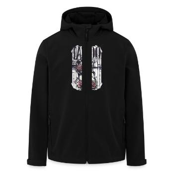 Tattoo Addict street - Veste softshell homme en polyester recyclé Stanley/Stella - noir - Devant - AI Model Male 185 light (185cm)