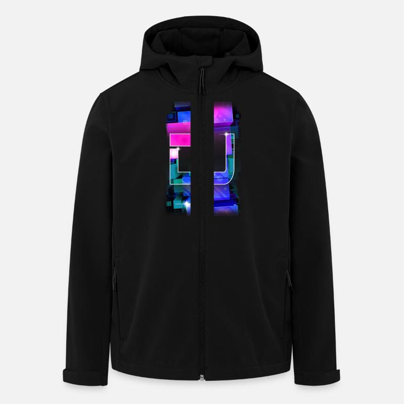 DJ by Florian VIRIOT - Veste softshell homme en polyester recyclé Stanley/Stella - noir