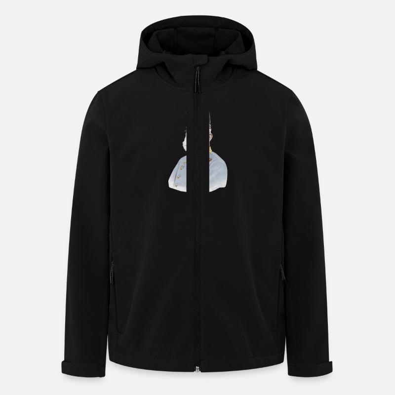 Kaiser Franz Joseph - Recycelte Männer Softshell-Jacke Discoverer von Stanley/Stella - Schwarz