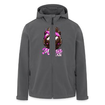 Mama Bear - Sunglasses - Men’s Recycled Softshell Jacket by Stanley/Stella - anthracite - Front - AI Model Male 185 light (185cm)