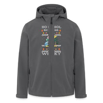 HO HO HOL - Recycelte Männer Softshell-Jacke von Stanley/Stella - Anthrazit - Vorne - AI Model Male 185 light (185cm)