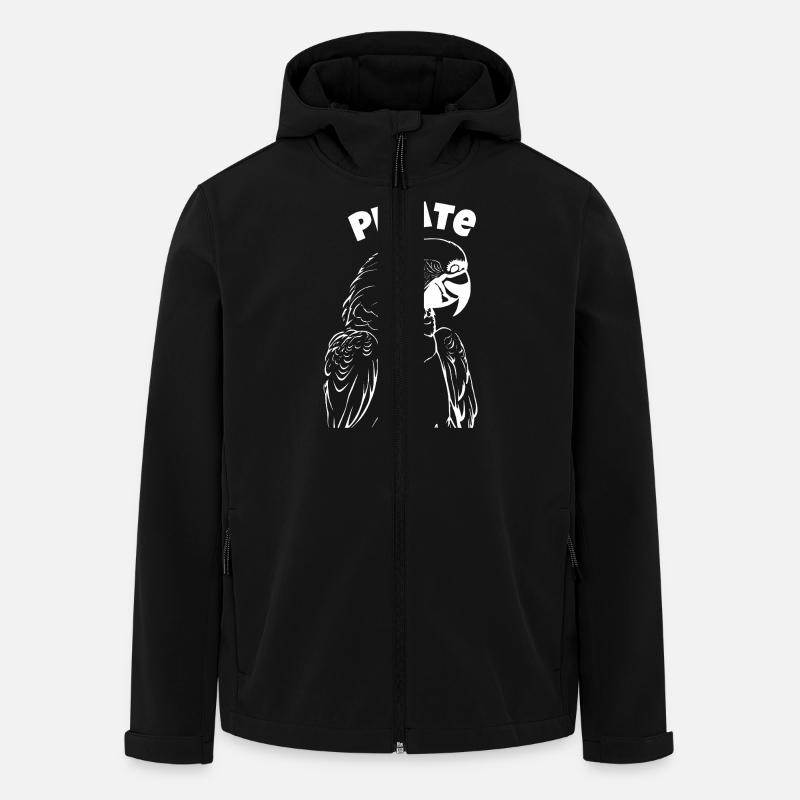 Pirate - Men’s Recycled Softshell Jacket by Stanley/Stella - black