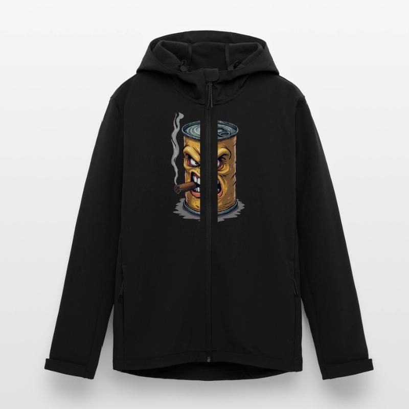 Blechdose Recycelte Männer Softshell-Jacke Discoverer von Stanley/Stella