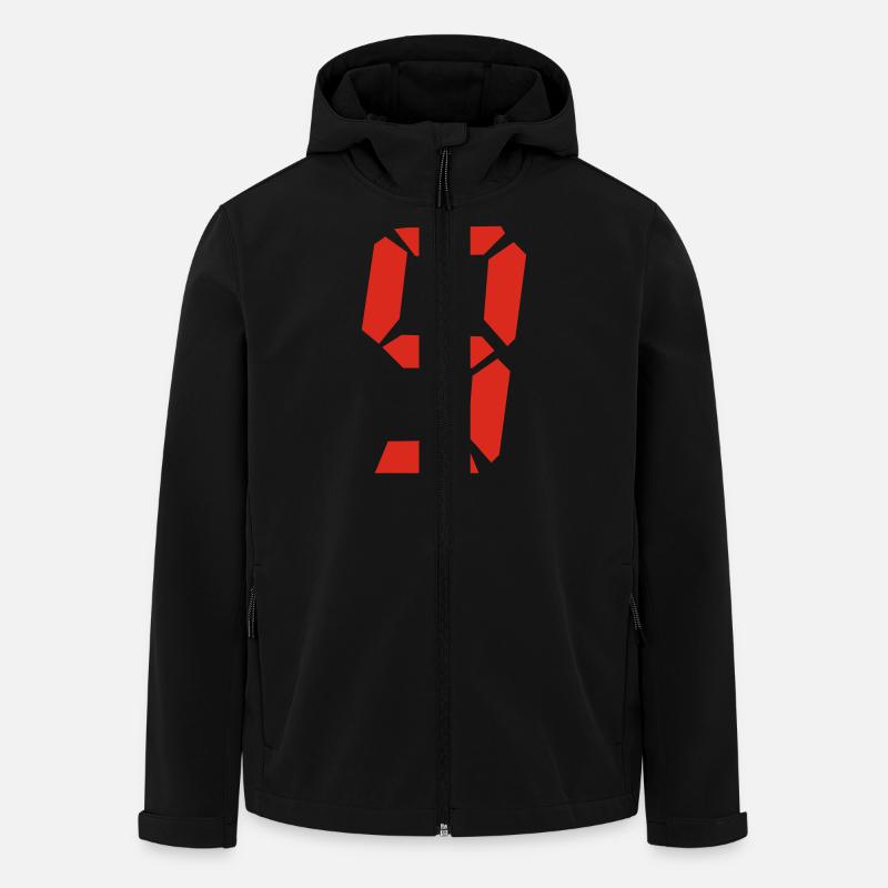 9 - Recycelte Männer Softshell-Jacke von Stanley/Stella - Schwarz