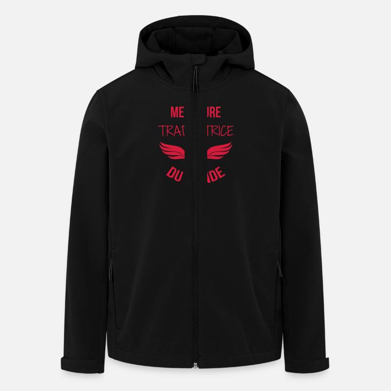 Übersetzer / Übersetzerin / Übersetzung / - Recycelte Männer Softshell-Jacke von Stanley/Stella - Schwarz