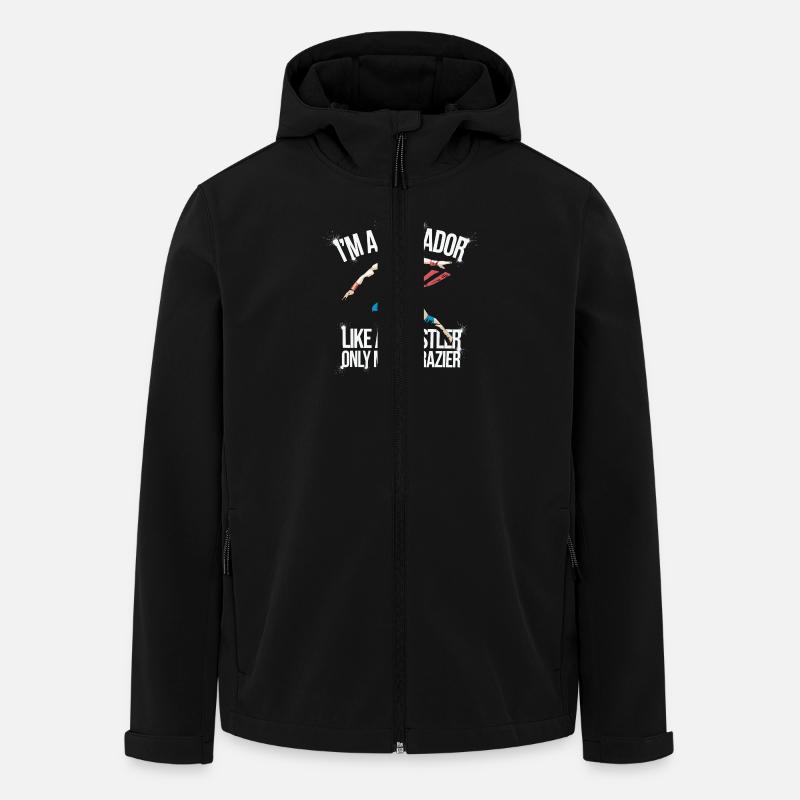 Viva Lucha Libre - Veste softshell homme en polyester recyclé Stanley/Stella - noir