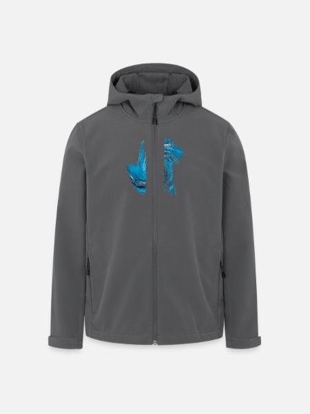 strudel - Recycelte Männer Softshell-Jacke von Stanley/Stella - Schwarz