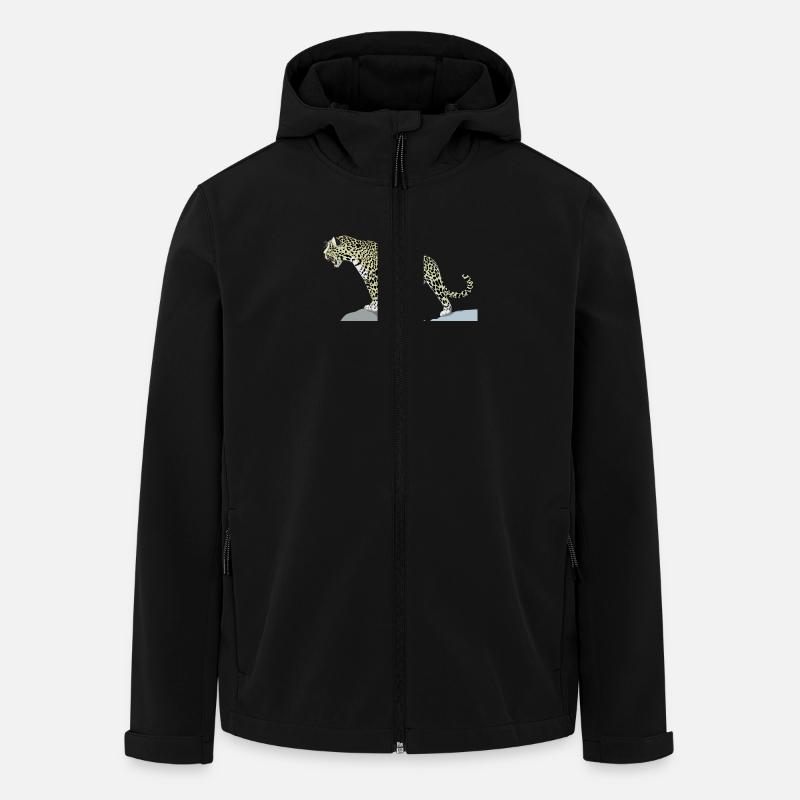 Jaguar - Recycelte Männer Softshell-Jacke von Stanley/Stella - Schwarz