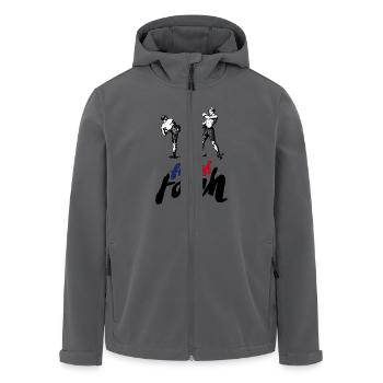 Visu BF.png - Veste softshell homme en polyester recyclé Stanley/Stella - noir - Devant - AI Model Male 185 light (185cm)