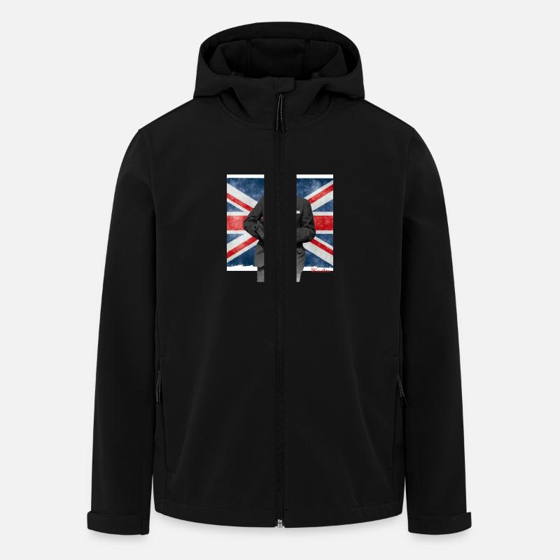 Perfect Winston - Veste softshell homme en polyester recyclé Stanley/Stella - noir