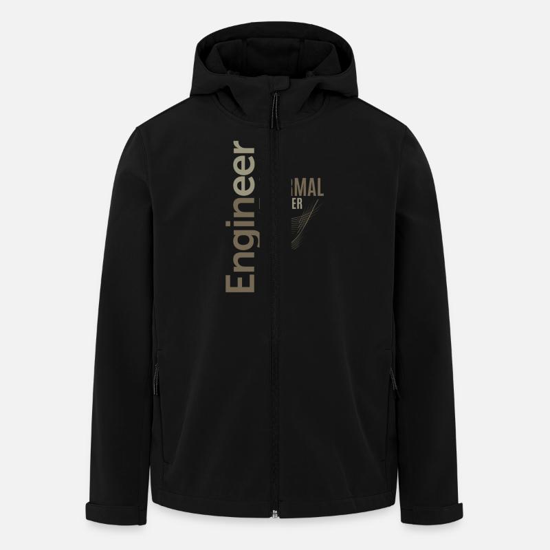 Thermal Engineer - Men’s Recycled Softshell Jacket by Stanley/Stella - black