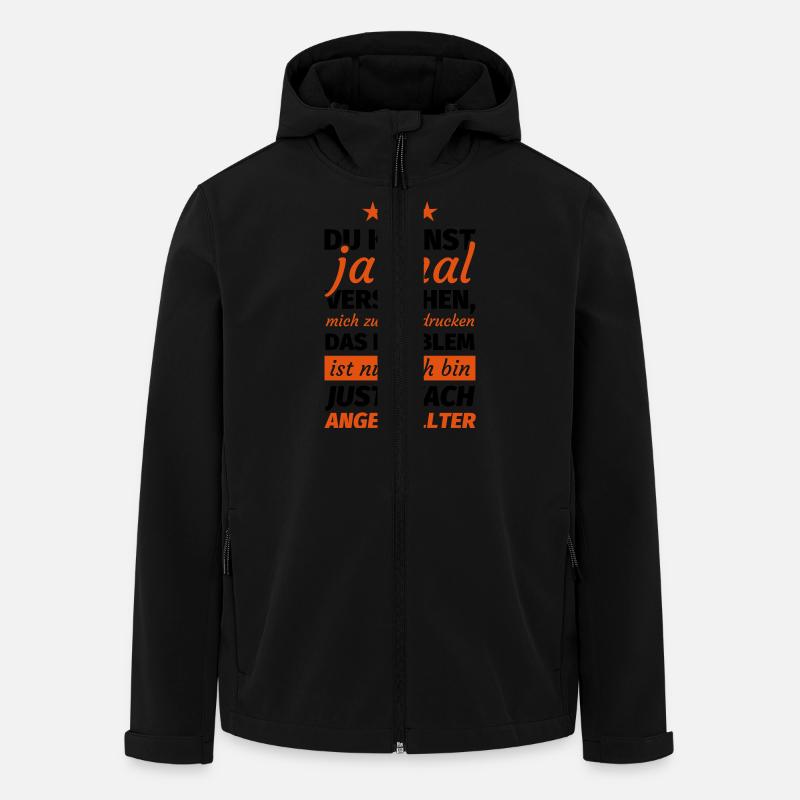Justizfachangestellter Geschenk - Recycelte Männer Softshell-Jacke von Stanley/Stella - Schwarz