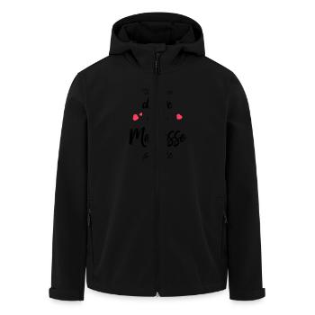 Une année de rêve avec maîtresse - Veste softshell homme en polyester recyclé Stanley/Stella - noir - Devant - AI Model Male 185 light (185cm)