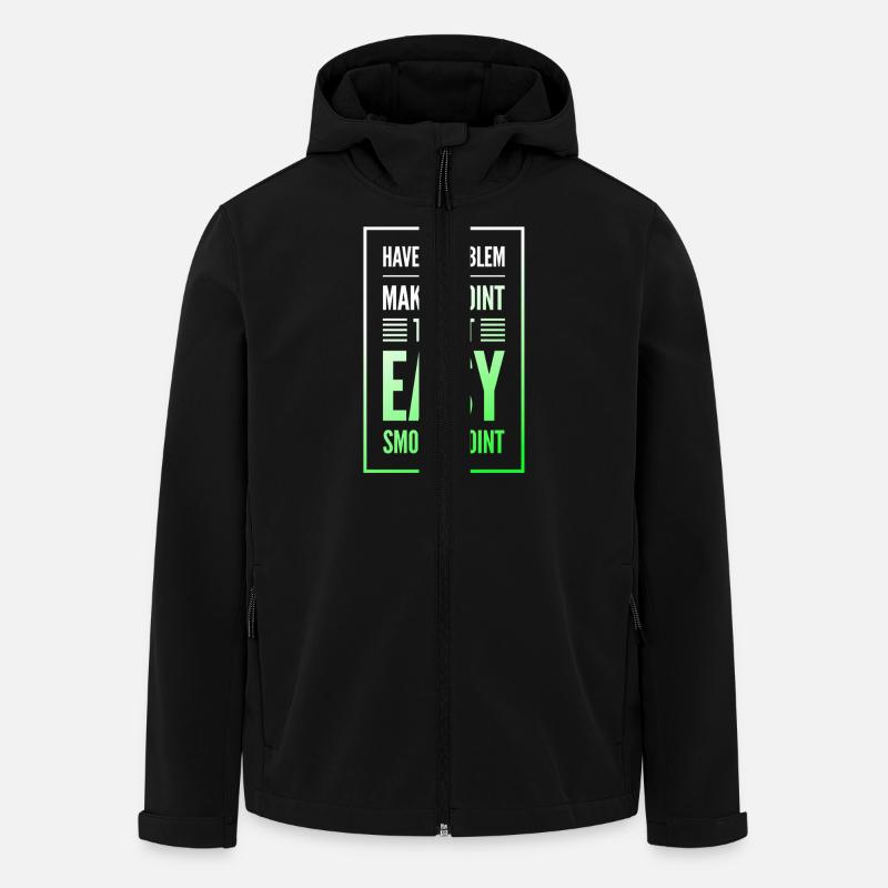Have a Problem...Joint - Recycelte Männer Softshell-Jacke von Stanley/Stella - Schwarz