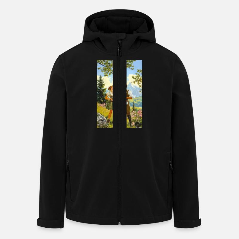 Summit Drinker 2.0 - Men’s Recycled Softshell Jacket by Stanley/Stella - black