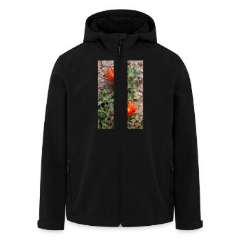 plante de glace rampante rustique plante de glace Delosperma - Veste softshell homme en polyester recyclé Stanley/Stella - noir - Devant - AI Model Male 185 light (185cm)
