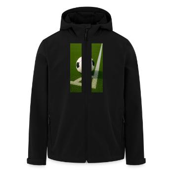 Sport - Football - Veste softshell homme en polyester recyclé Stanley/Stella - noir - Devant - AI Model Male 185 light (185cm)