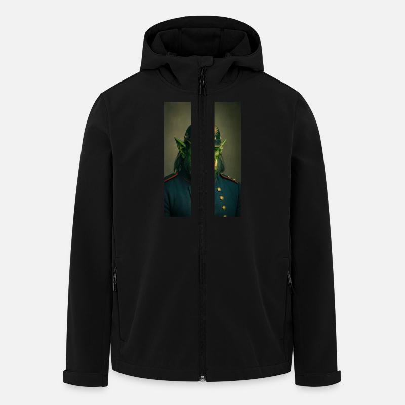 Général orc impérial - Veste softshell homme en polyester recyclé Stanley/Stella - noir