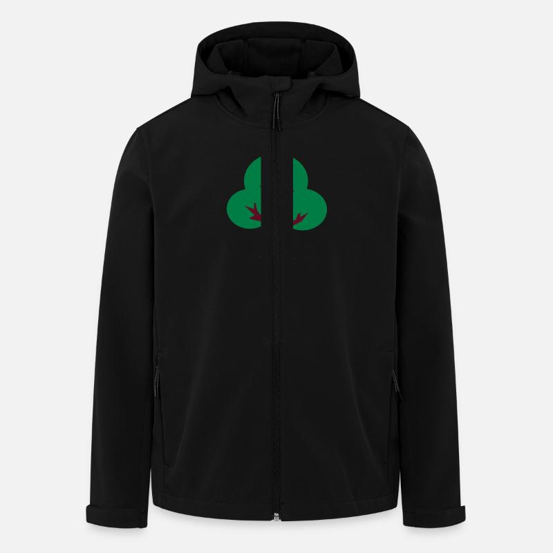 Baum - Recycelte Männer Softshell-Jacke von Stanley/Stella - Schwarz
