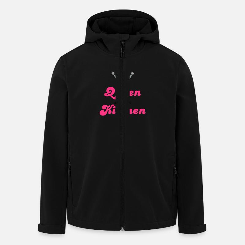 kochen - Recycelte Männer Softshell-Jacke von Stanley/Stella - Schwarz
