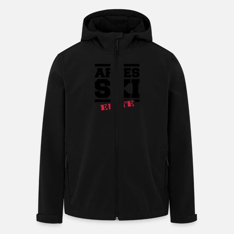 apres ski élite - Veste softshell homme en polyester recyclé Stanley/Stella - noir