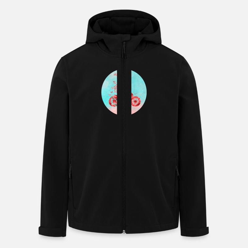 Adventure - Recycelte Männer Softshell-Jacke von Stanley/Stella - Schwarz