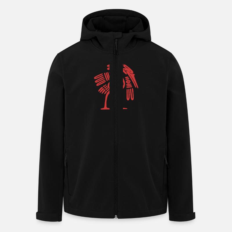 mexican bird - Recycelte Männer Softshell-Jacke von Stanley/Stella - Schwarz