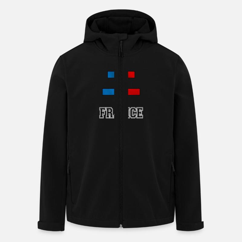 Lothringer Kreuz 02 - Recycelte Männer Softshell-Jacke von Stanley/Stella - Schwarz