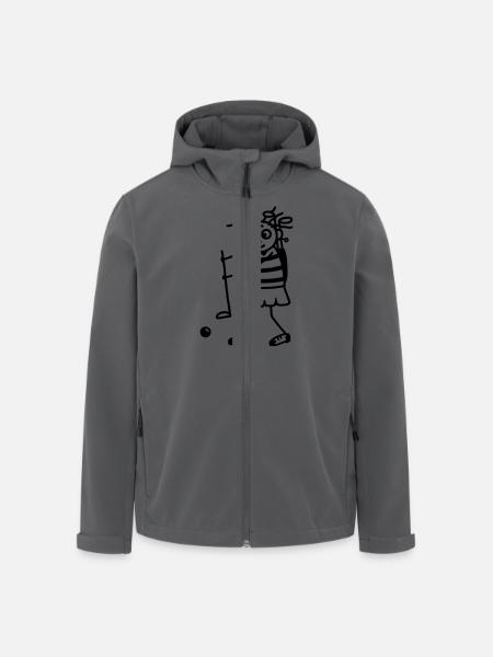 Golf Spielerin - Frauengolf - Recycelte Männer Softshell-Jacke von Stanley/Stella - Schwarz