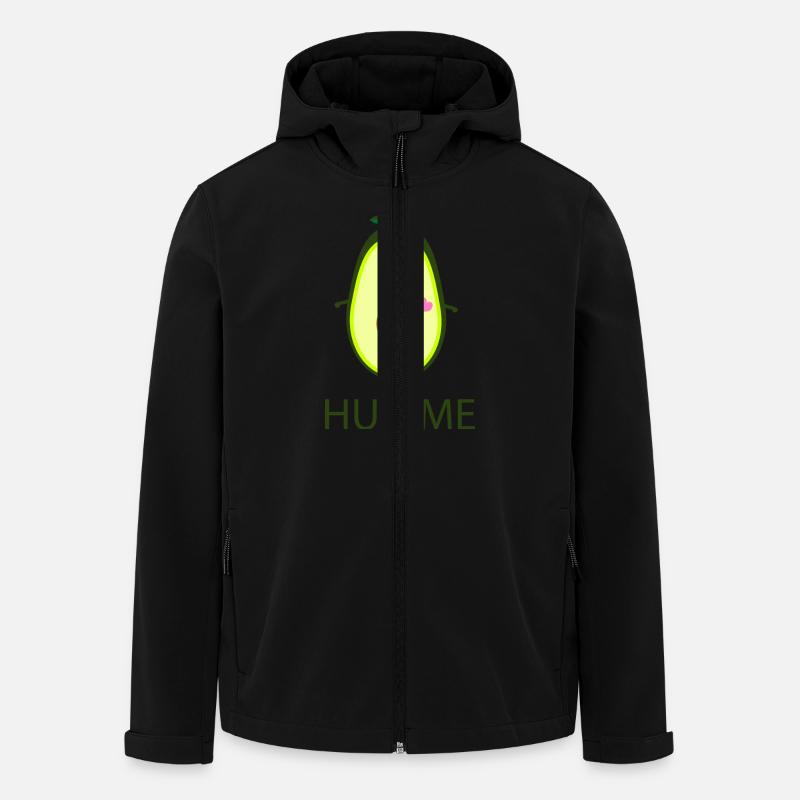 Hug me - Avocado - Veste softshell homme en polyester recyclé Stanley/Stella - noir