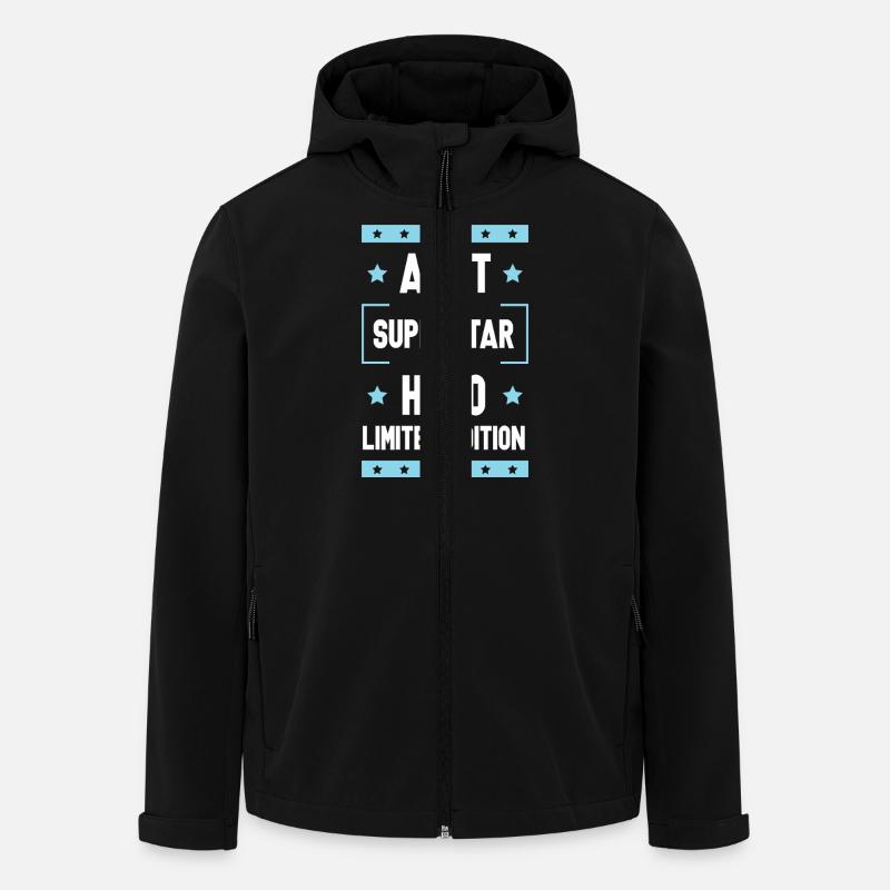 Tante Limited Edition Spruch - Recycelte Männer Softshell-Jacke von Stanley/Stella - Schwarz