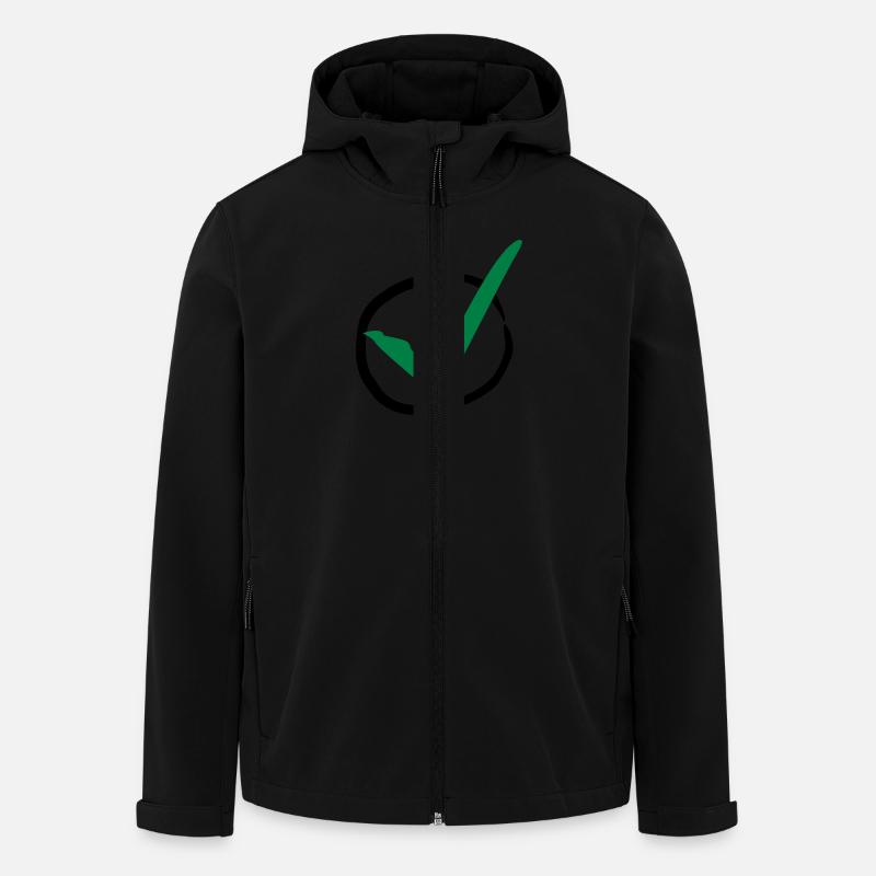 Checkmark - Veste softshell homme en polyester recyclé Stanley/Stella - noir
