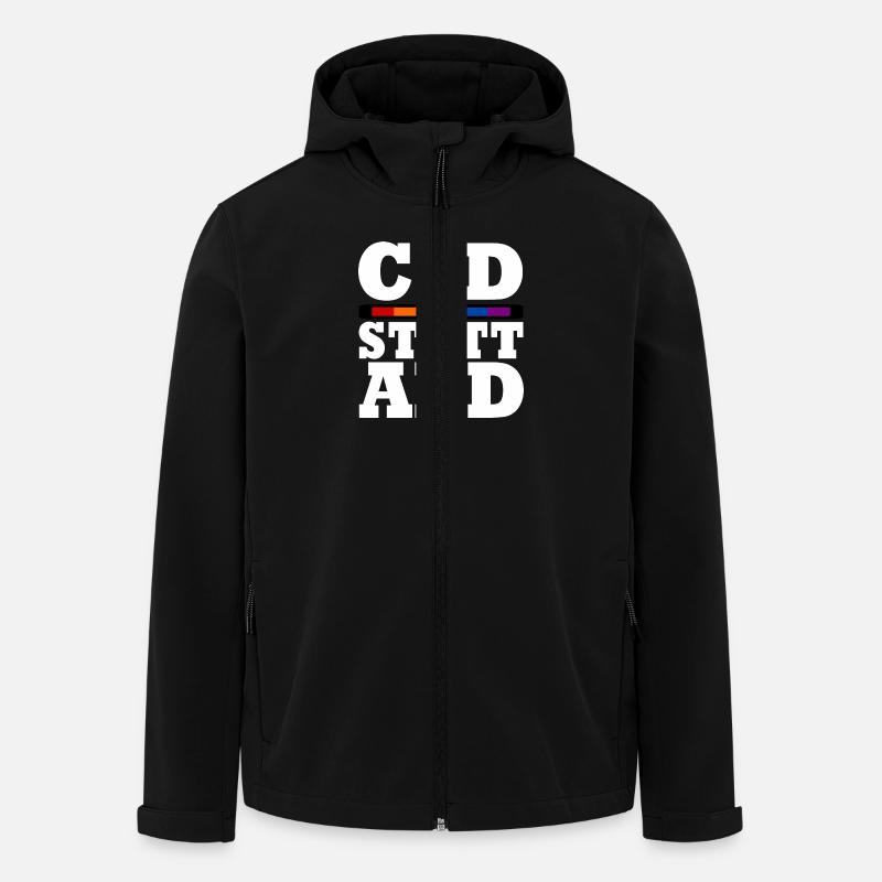 Csd instead of afd - Men’s Recycled Softshell Jacket by Stanley/Stella - black