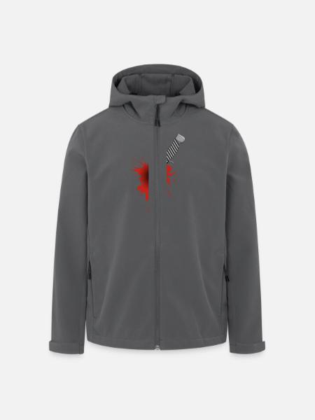 dagger - Recycelte Männer Softshell-Jacke von Stanley/Stella - Schwarz