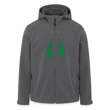 Arbre de Noël - Veste softshell homme en polyester recyclé Stanley/Stella - charbon - Devant - AI Model Male 185 light (185cm)