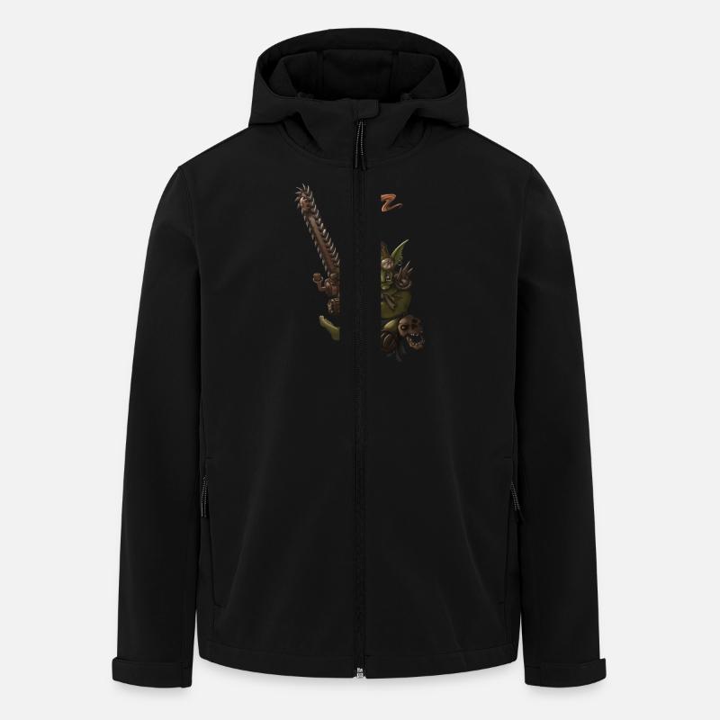 gobelin tronçonneuse - Veste softshell homme en polyester recyclé Stanley/Stella - noir